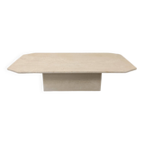 Vintage travertine coffee table from the 70s 80s