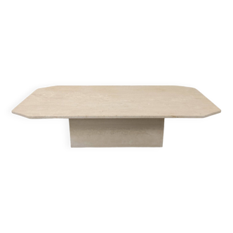 Vintage travertine coffee table from the 70s 80s