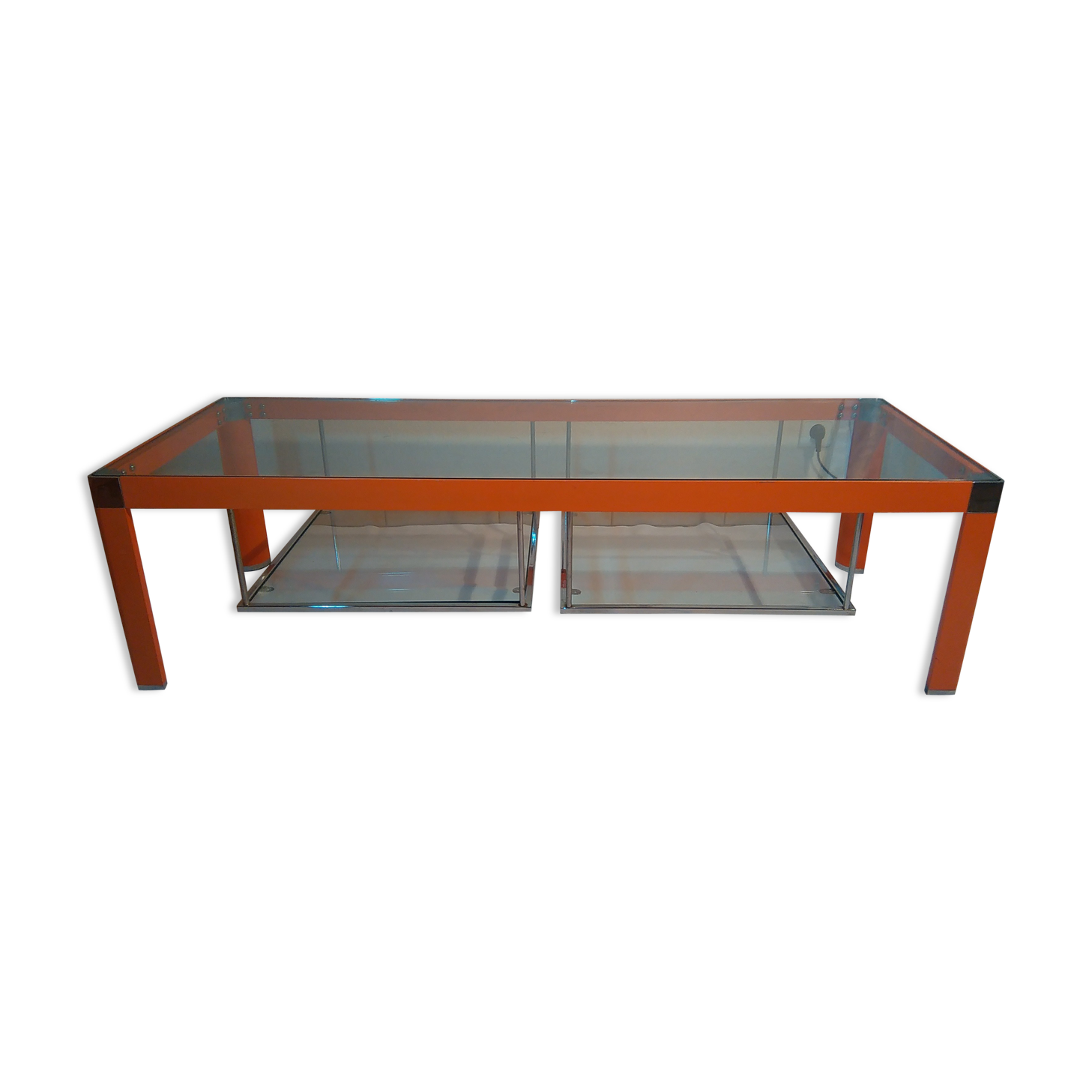 Table basse design années 70