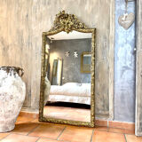Napoleon III mirror with pediment