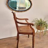 Early 20th century wooden barber's chair