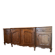 Louis XV solid oak enfilade