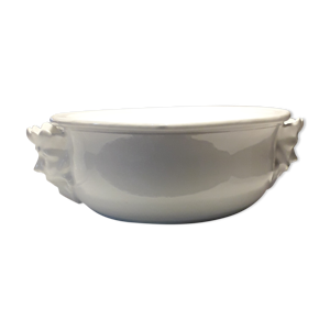 Chauffe plat à eau chaude en porcelaine