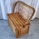 Rattan chest bench
