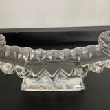 Pair of Art Deco glass chandeliers