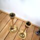 Pair of brass candlesticks candlesticks