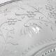 Cibulak Glass Plate: Mid-Century Clear Modern Platter by Pavel Panek/ 1974
