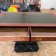 Bureau style marin en bois d'acajou
