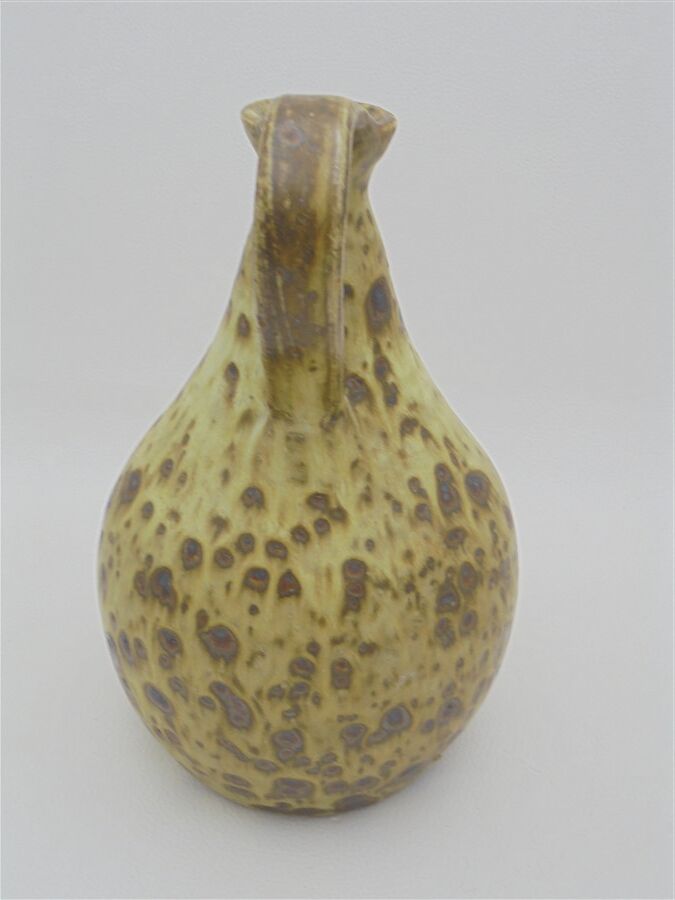 Stoneware pitcher vase