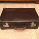 Old vintage 1950 cardboard suitcase