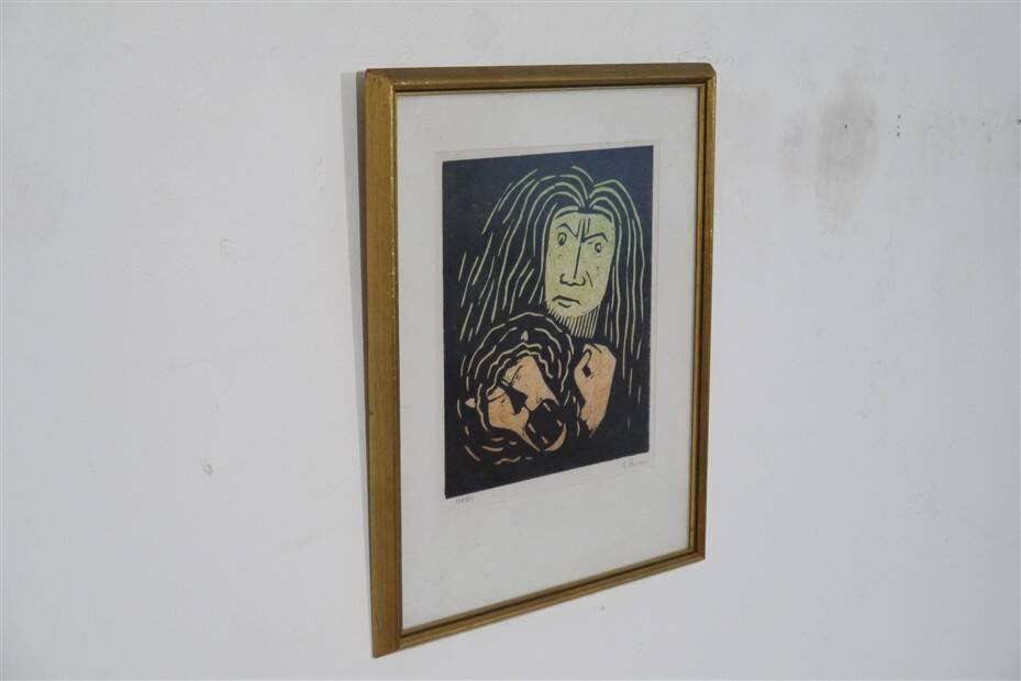 Swedish lithography by Ake Holm