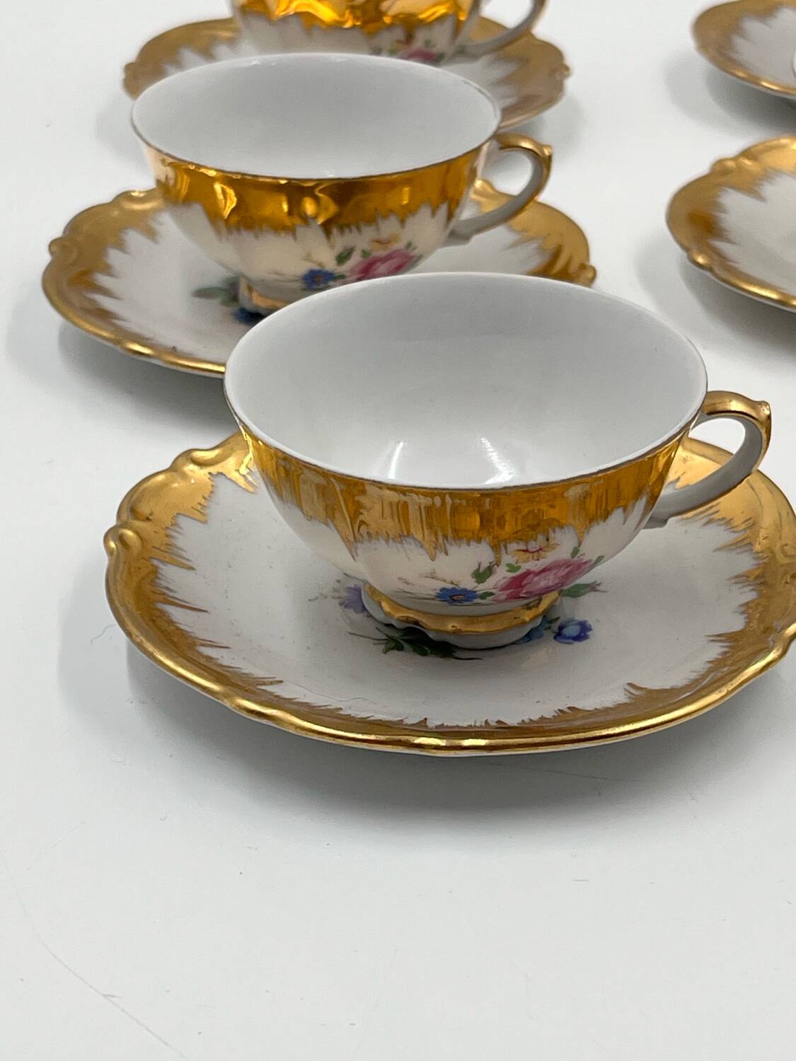 Set of Bavaria cups and saucers