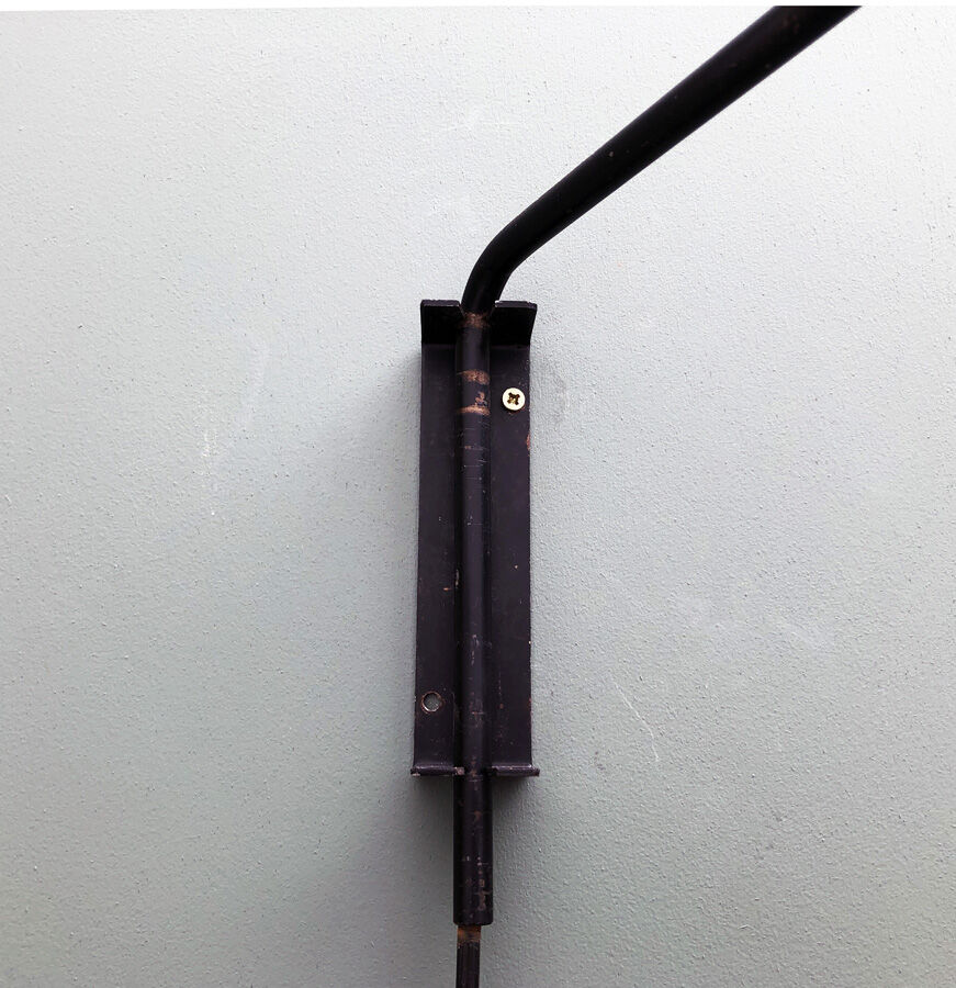 Wall lamp Paperclip Elbow by JJM Hoogervorst for Anvia,