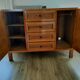 Rattan drawer sideboard