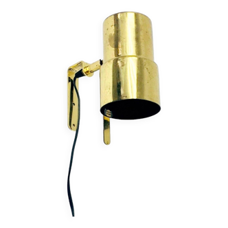 Scandinavian Brass V 324 Wall Light/Sconce by Hans Agne Jakobsson, Sweden, 1960s
