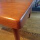 Table basse Niels Bach Danemark en teck 83x83cm