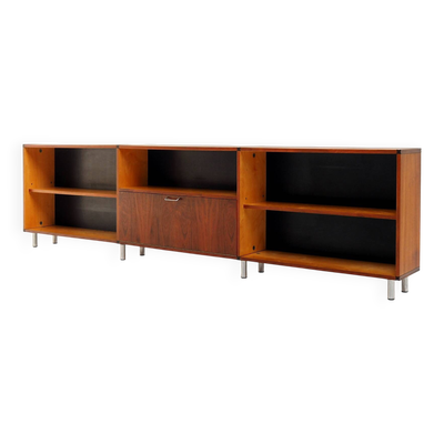 Buffet Pastoe 'Made to Measure' en teck, années 1950, design néerlandais mid-century moderne