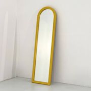 Miroir jaune par Anna Castelli Ferrieri pour Kartell 1980