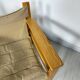 '70s set of 2 pine & canvas lounge chairs by Erik Wørts for IKEA