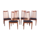Set of six dining chairs by Leslie Dandy for G-Plan in the United Kingdom circa 1960s
