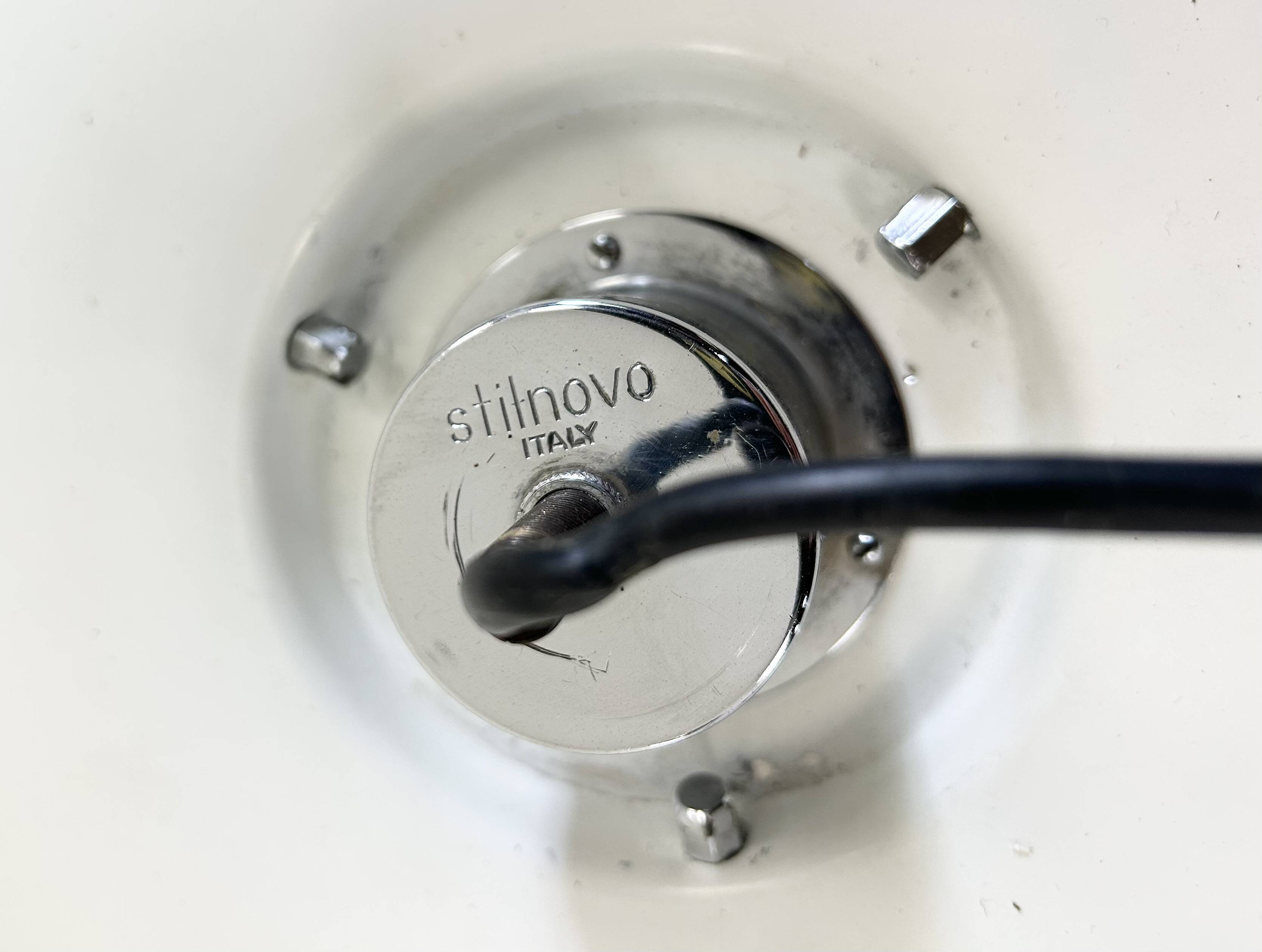 Pendant lamp model 1262 by Stilnovo, 1960s