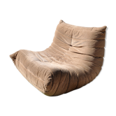 Michel Ducaroy "Togo" taupe velvet heater for Roset 70's Line