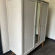 Armoire lin pieds compas