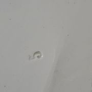 Plat ovale en faïence de Saint Amand et Hamage Terre de fer modèle Marceau L 33,5 cm
