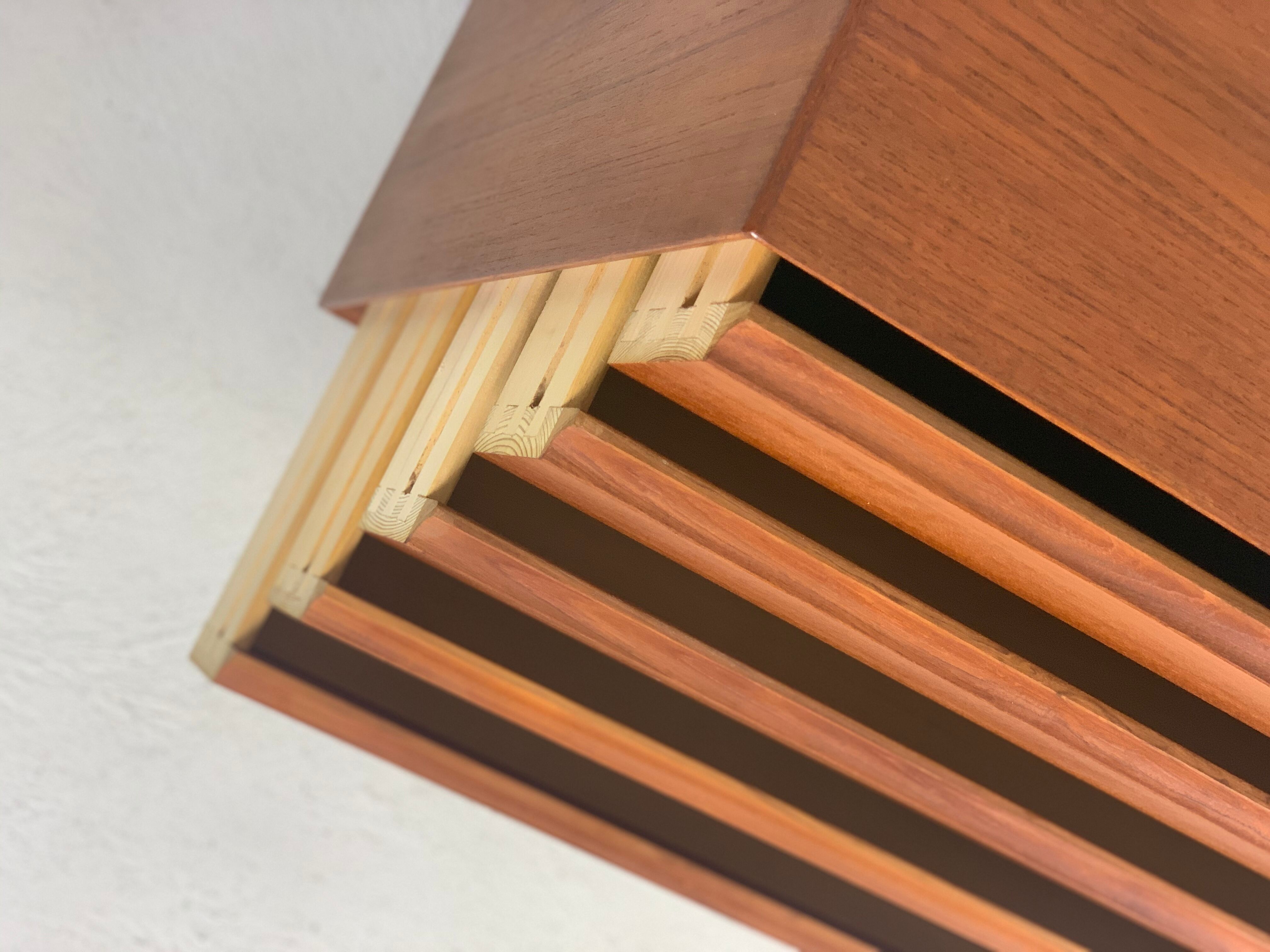 Danish teak chest of drawers 1960
