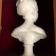 Marble bust by Houdon of Marie Louise Brogniart