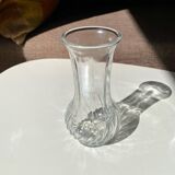 Small transparent vase