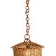 Handcrafted Bamboo and Rattan Pendant Lamp, Spanish Modernist, 1960s