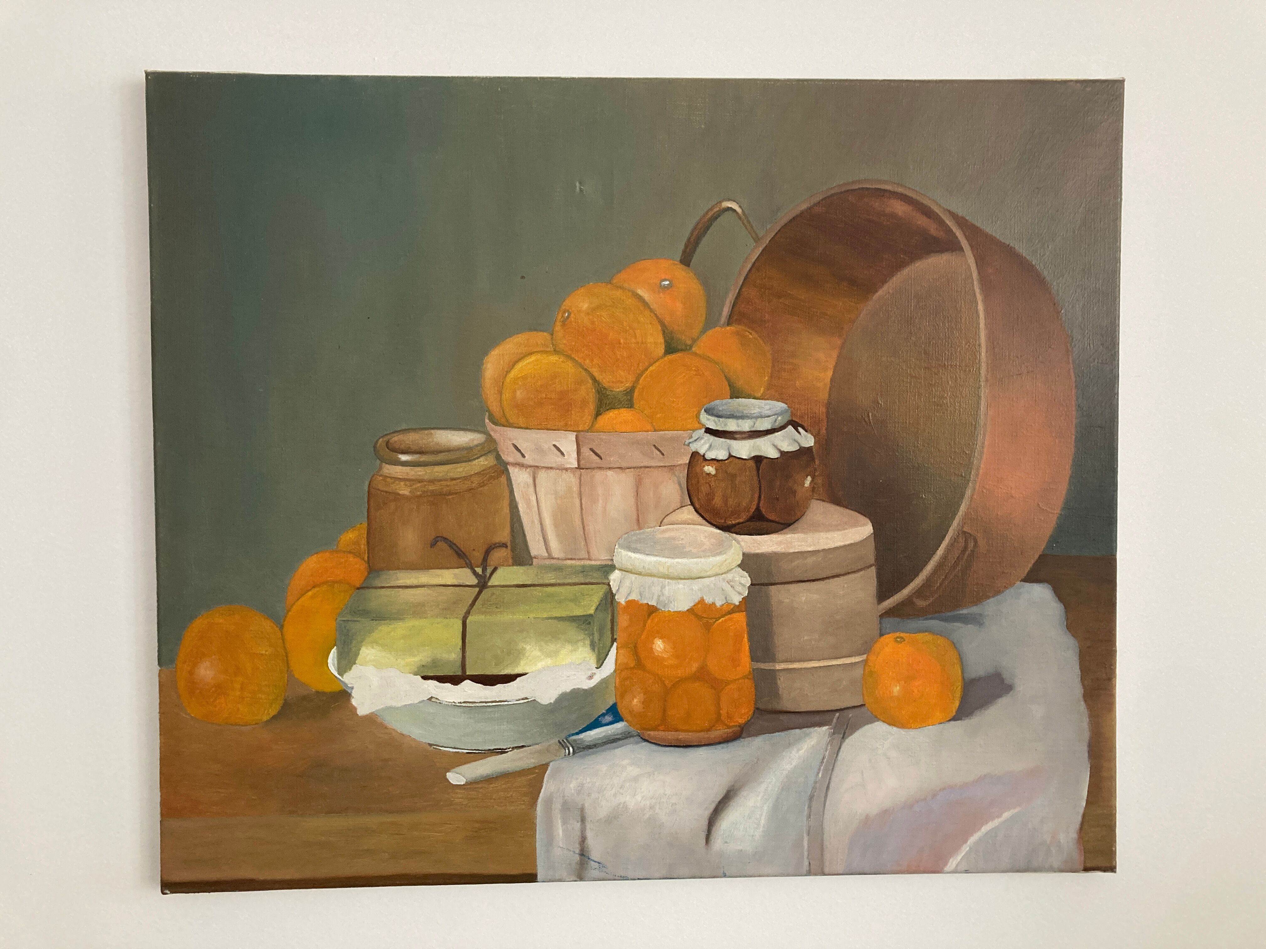 Orange still life
