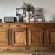 Buffet en bois massif
