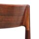 Suite de 4 chaises scandinaves en teck modèle 39