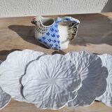 Set of 6 slip plates