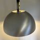brushed metal chandelier up and down 1970