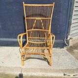 Rattan armchair