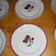 Service de table de 10 assiettes plates et 10 creuses Badonviller