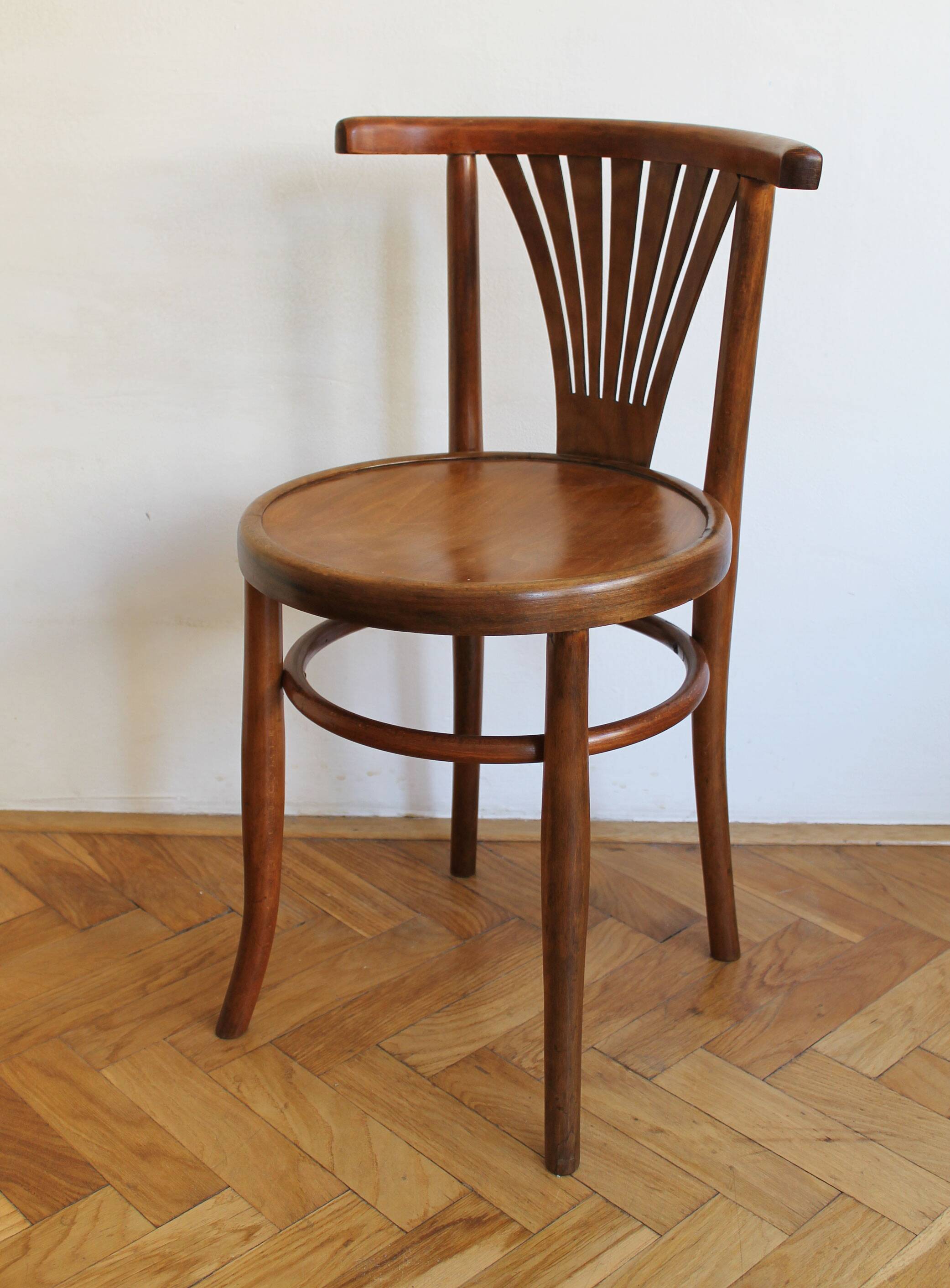 Pair of 1920's dining chairs by Ungvar