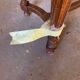 Louis XVI style 2-seater caned piano bench