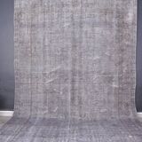 Grey Oushak  Floral Rug sku1918