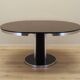 Extendable round table, Italy, 1970s