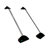 Lampes Priola par le designer Ad van Berlo pour Indoor Amsterdam, années 1980