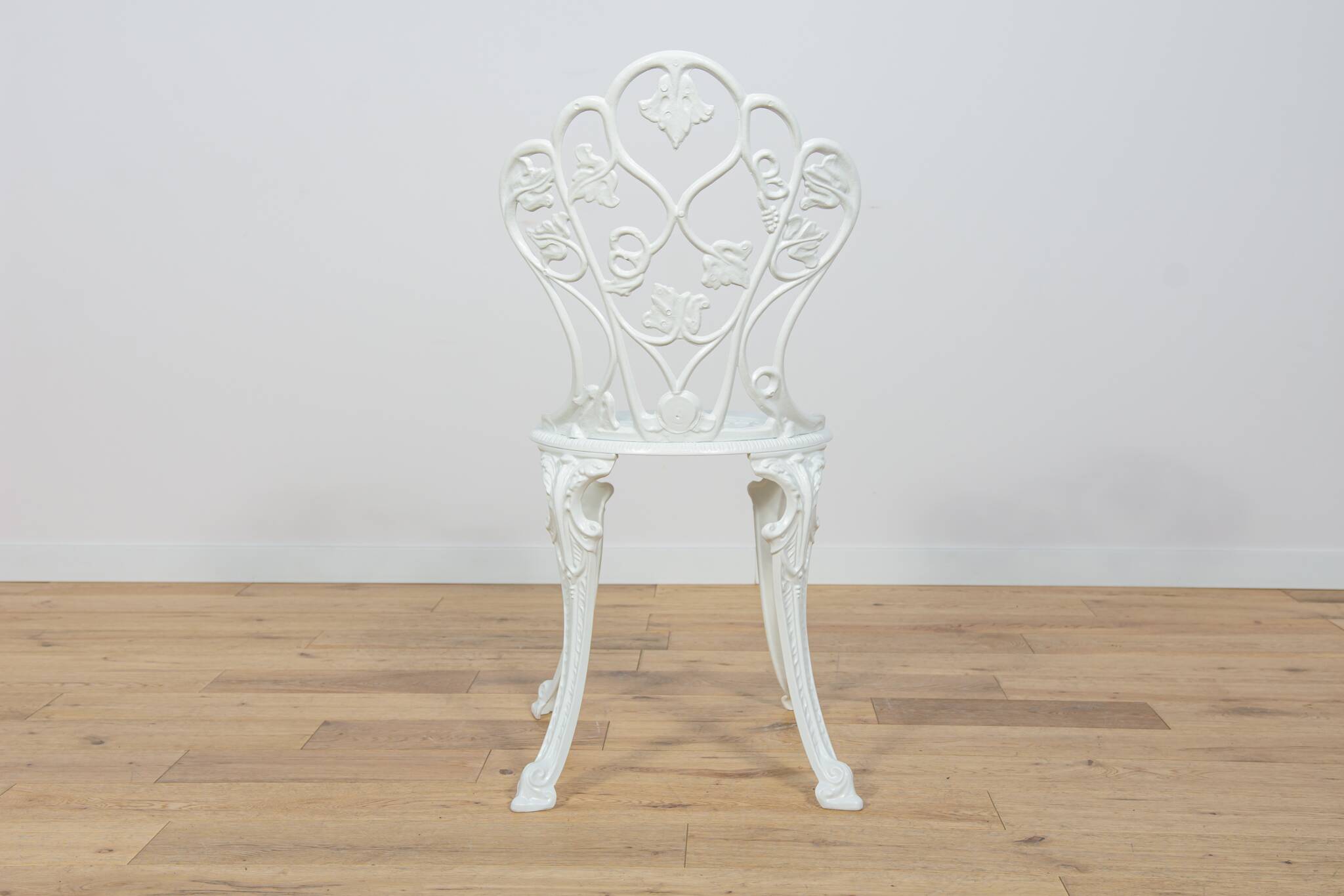 Art Nouveau Aluminum Garden Chairs, 1950s, United Knigdom, Set of 5