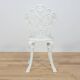 Art Nouveau Aluminum Garden Chairs, 1950s, United Knigdom, Set of 5
