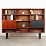 Teak bookcase, Danish design, 1970s, production: Denmark