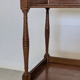 Desserte néo-classique en bois années 60
