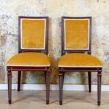 Set of Spanish Louis XVI Style Side Chairs, 1940s