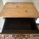 Raw wood sideboard